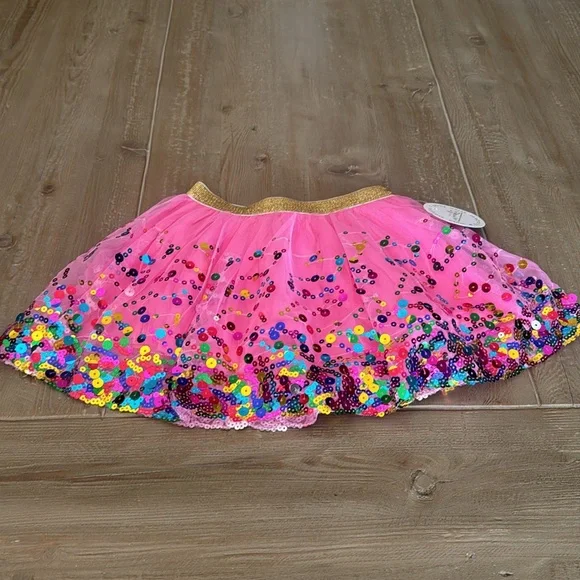 Sweet Wink Raspberry Confetti Tutu - 2-4Y - Brand New - NWT - Picture 2 of 13